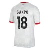 Conjunto (Camiseta+Pantalón Corto) Liverpool Gakpo 18 Tercera Equipación 2024-25 - Niño